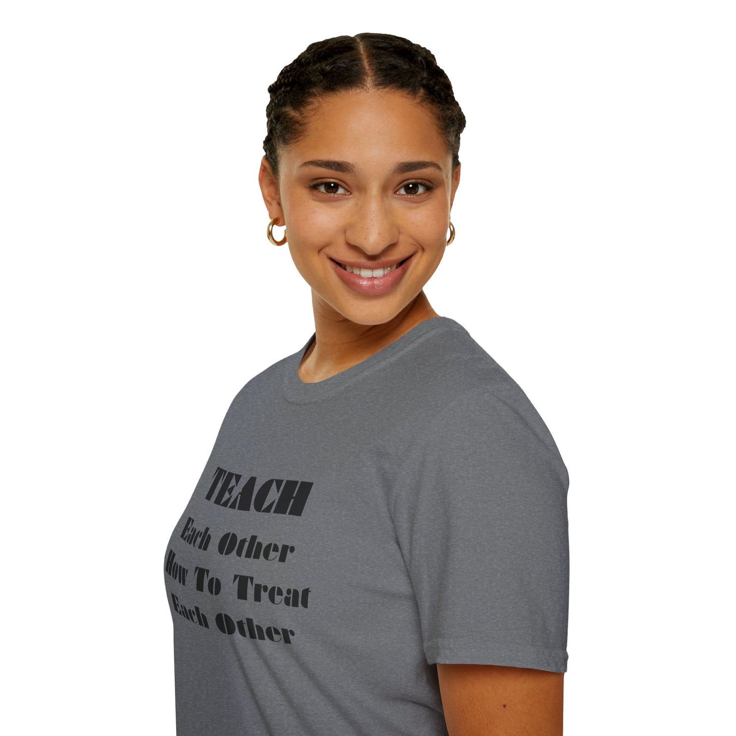 Unisex Softstyle T-Shirt-Teach Each Other