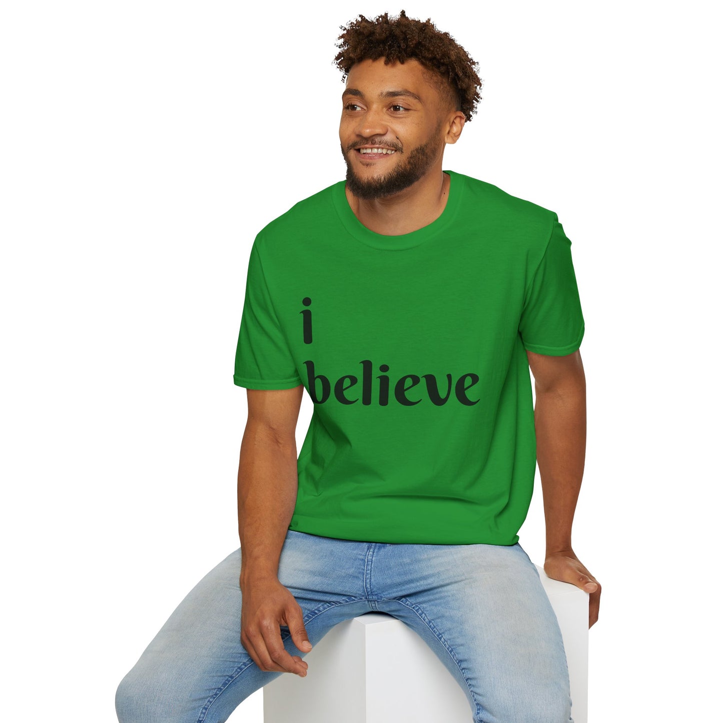 Unisex Softstyle Short Sleeve-I Believe