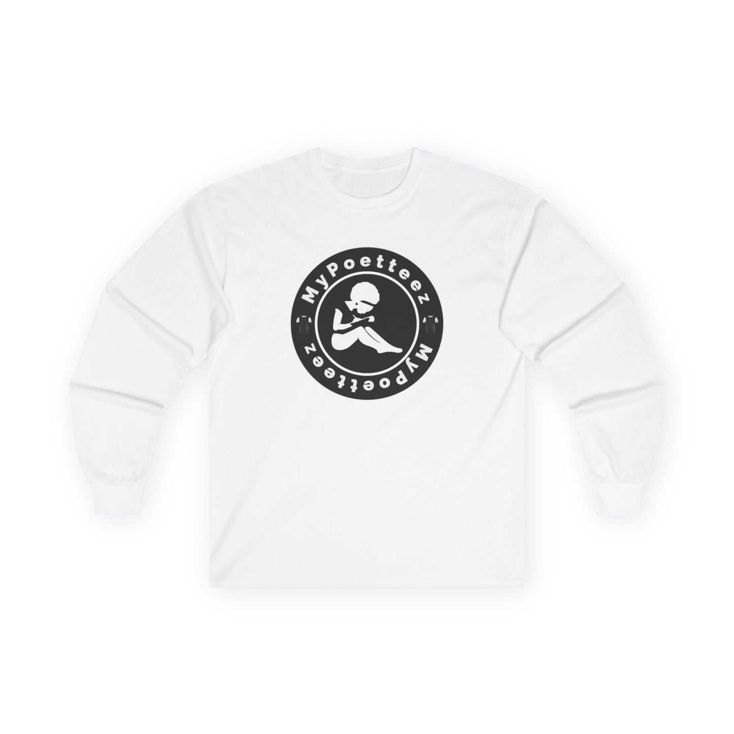 Unisex Ultra Cotton Long Sleeve-Logo & QR Code