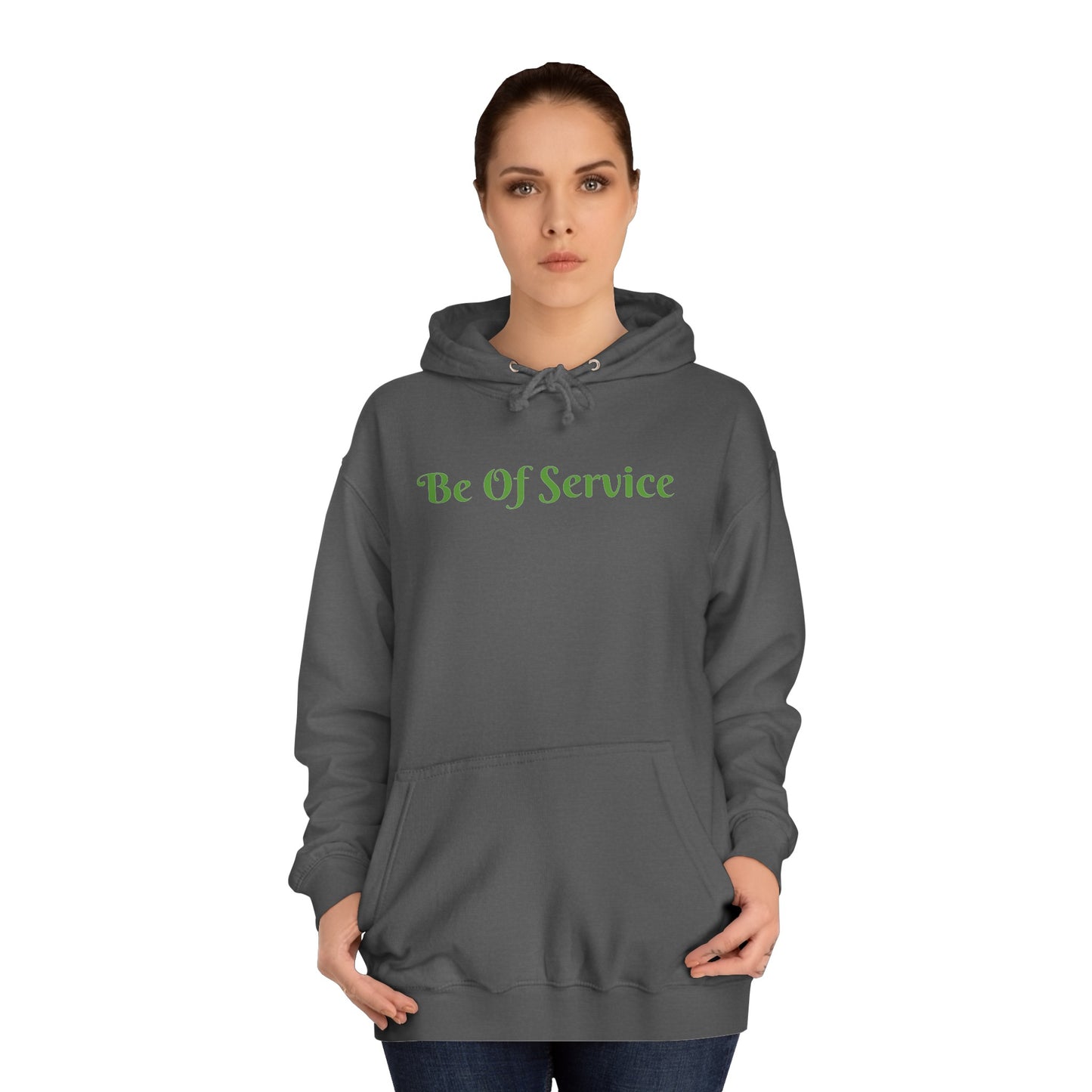 Unisex College Hoodie-Be Of Service