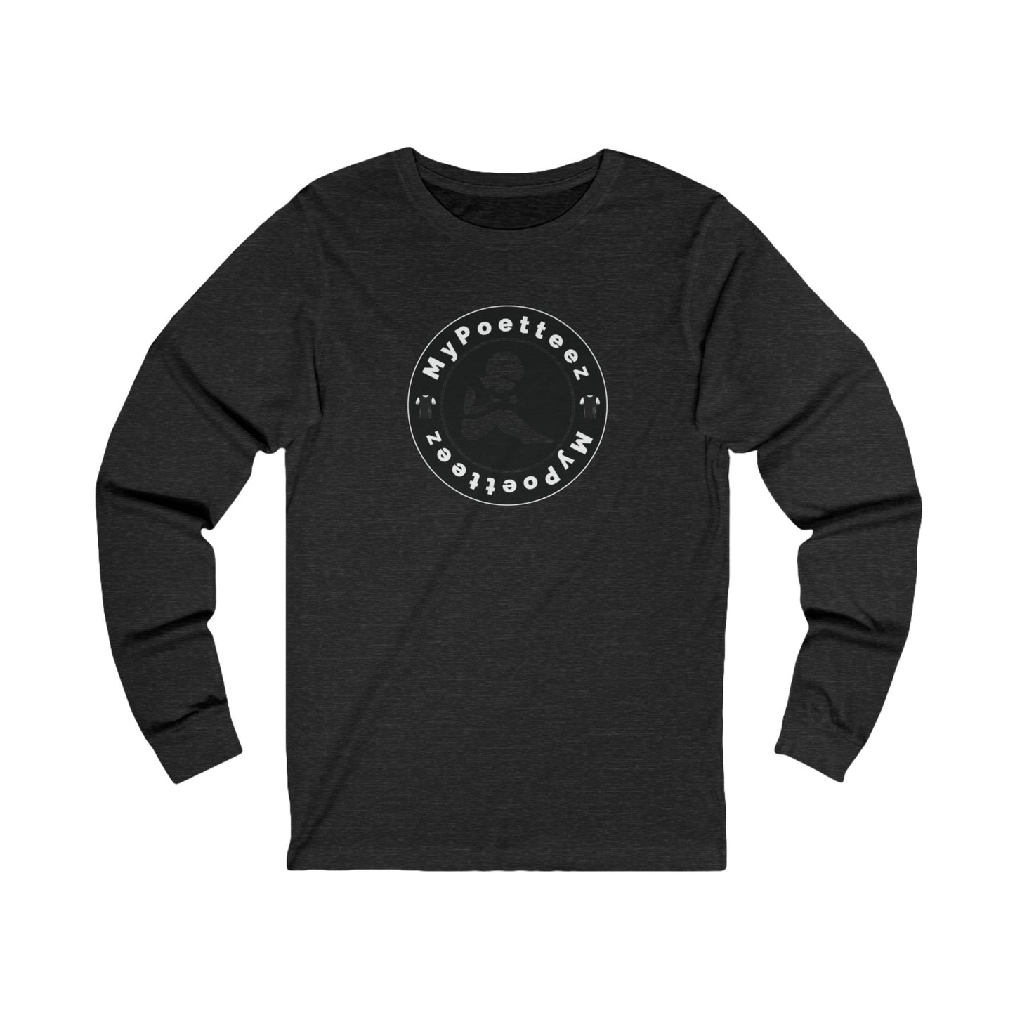 Unisex Jersey Long Sleeve Logo & QR Code