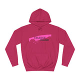 Suggest to SIZE UP-Waistband snug fit-Unisex College Hoodie-Silence Is Loud