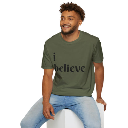 Unisex Softstyle Short Sleeve-I Believe