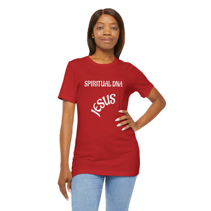 Unisex Jersey Short Sleeve-SPIRITUAL DNA-JESUS