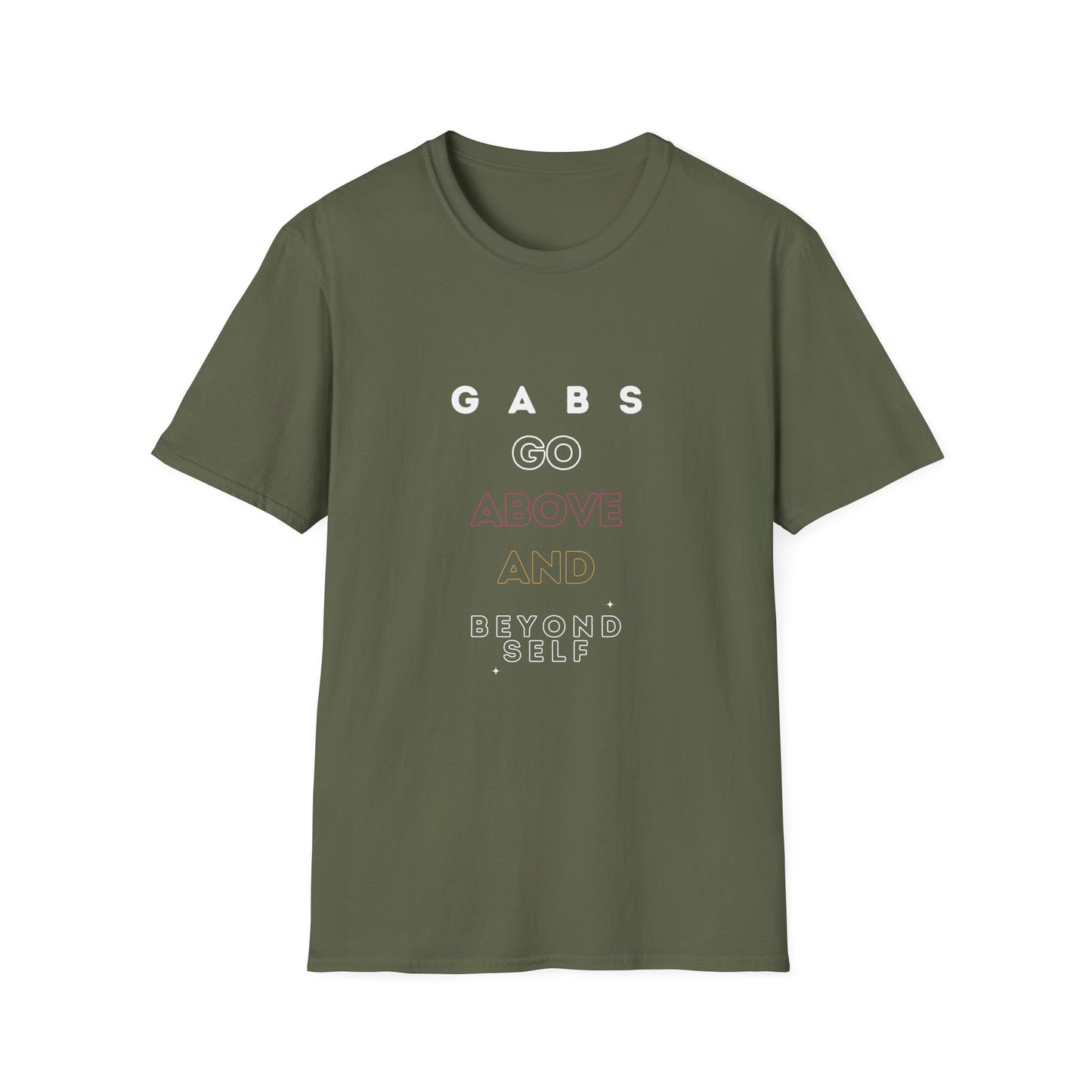 Unisex Softstyle T-Shirt-Go Above and Beyond SELF(GABS)