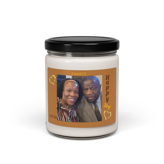 Scented Soy Candle, 9oz-DANIEL'S-HAPPY ANNIVERSARY