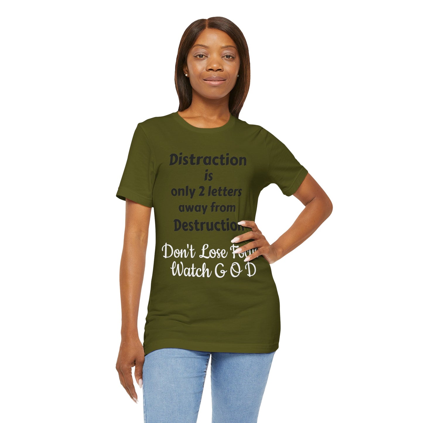 Unisex Jersey Short Sleeve-Distraction-Destruction