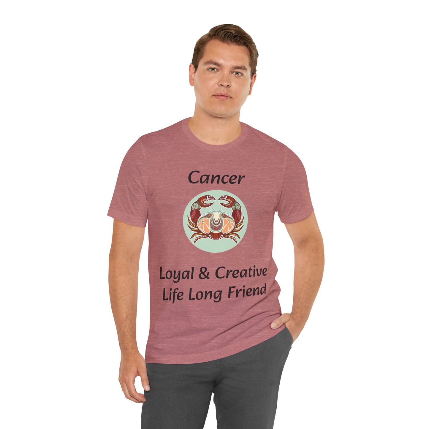 Unisex Jersey Short Sleeve-Zodiac-Cancer