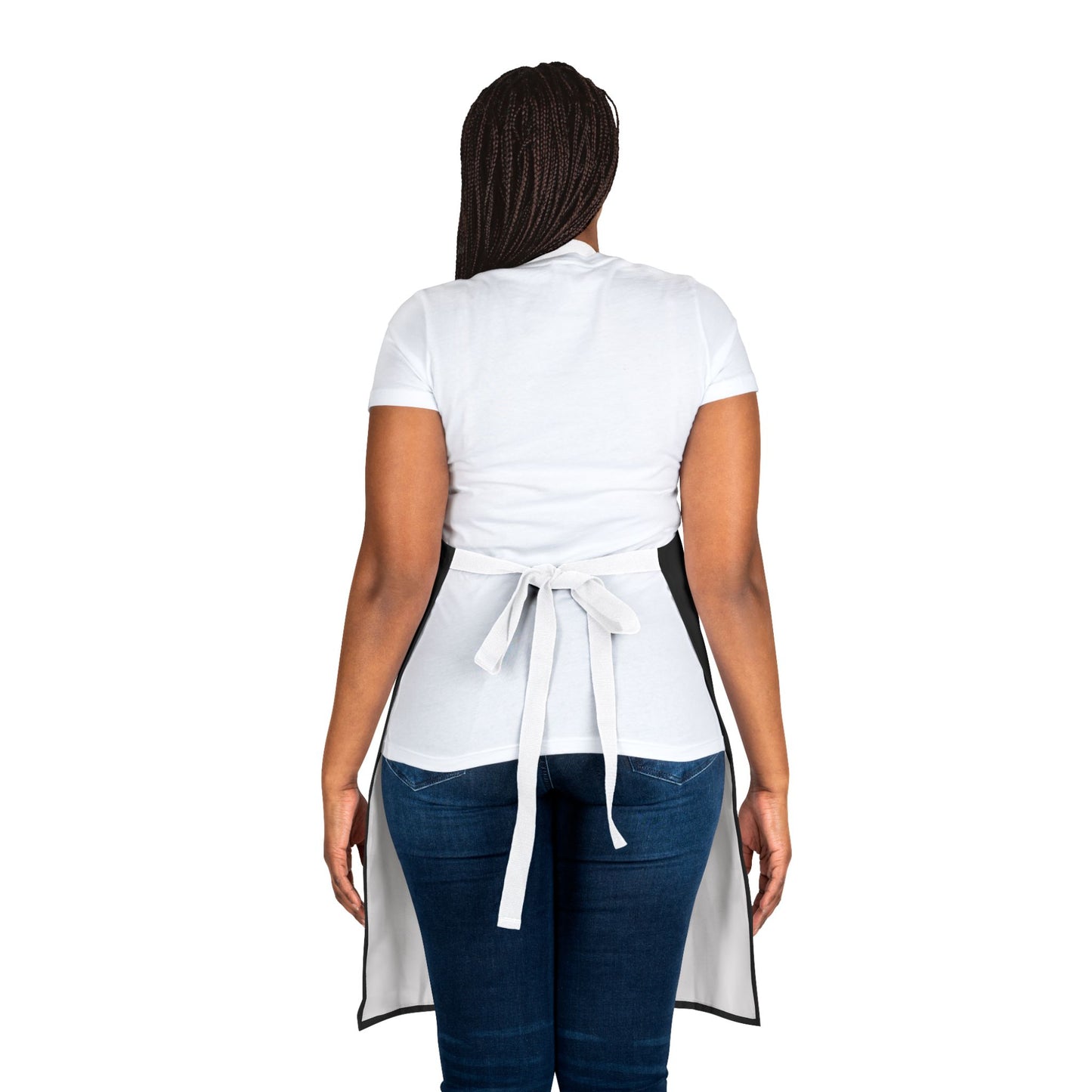 Apron, 5-Color Straps (AOP) Your Name-Your Picture