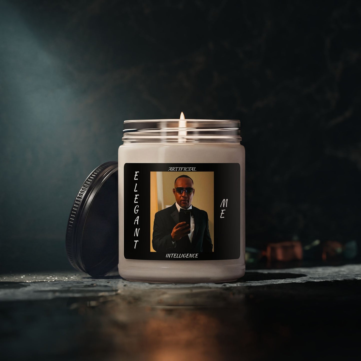 Scented Soy Candle, 9oz-CALVIN LAT