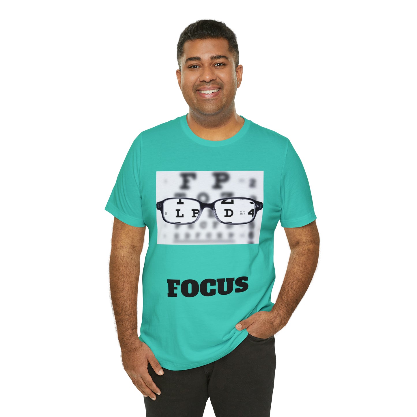 Unisex Jersey Short Sleeve Tee-FOCUS