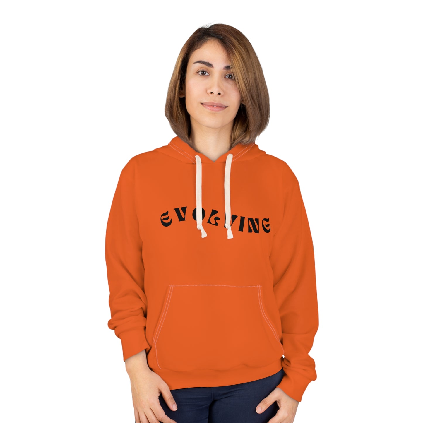 Women's Pullover Hoodie-Evolving