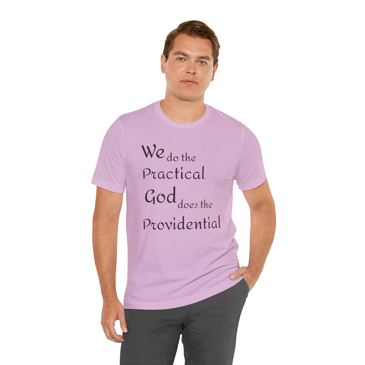 Unisex Jersey Short Sleeve -Practical/Providential