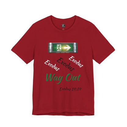 Unisex Jersey Short Sleeve-Exodus Way Out