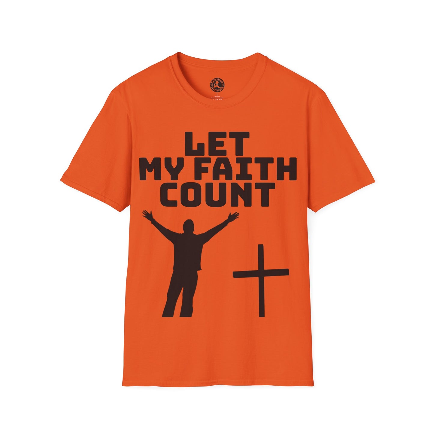 Unisex Softstyle Short Sleeve-Let My Faith Count