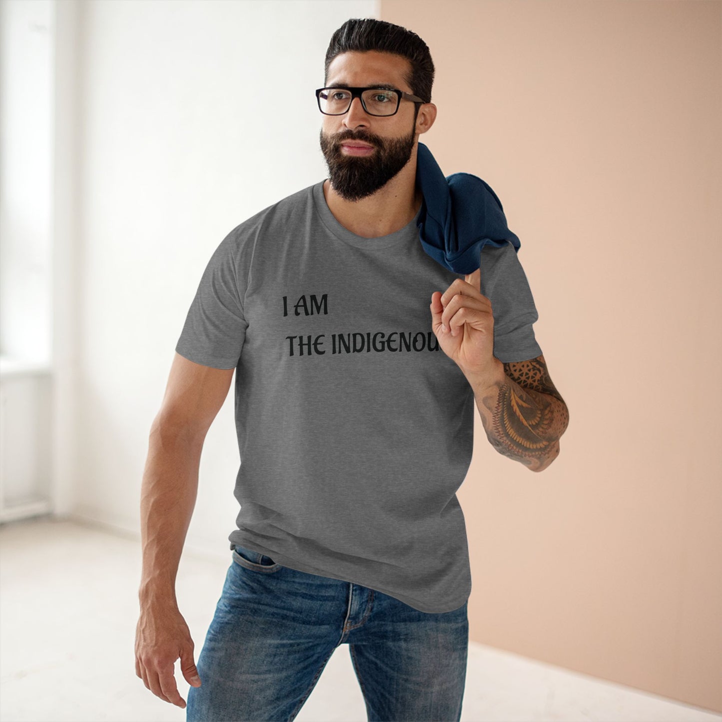 I AM-THE INDIGENOUS T-Shirt 2 — Empowerment Tee for Indigenous Pride & Awareness