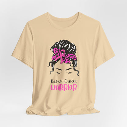 Unisex Jersey Short Sleeve-Breast Cancer Warrior