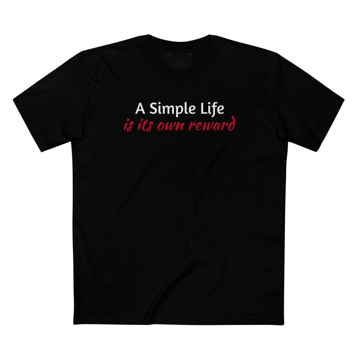 Men's Staple Short Sleeve-Simple Life-reward