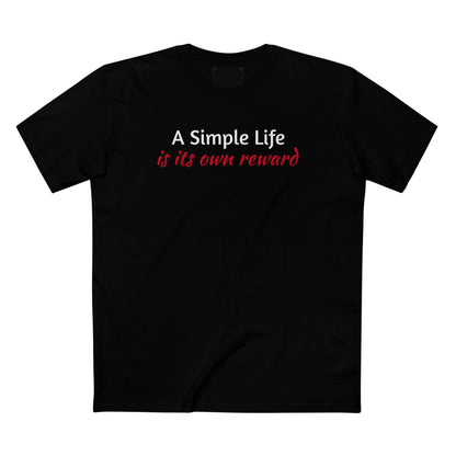 Men's Staple Short Sleeve-Simple Life-reward