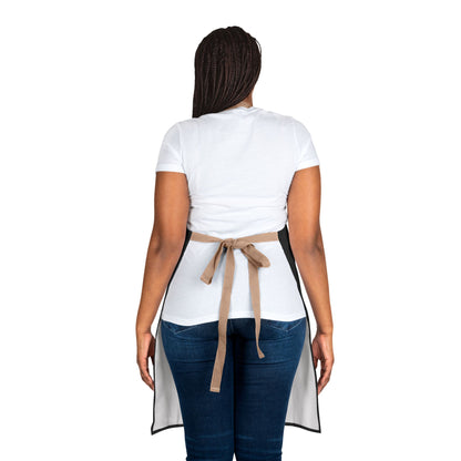 Apron, 5-Color Straps (AOP) Your Name-Your Picture