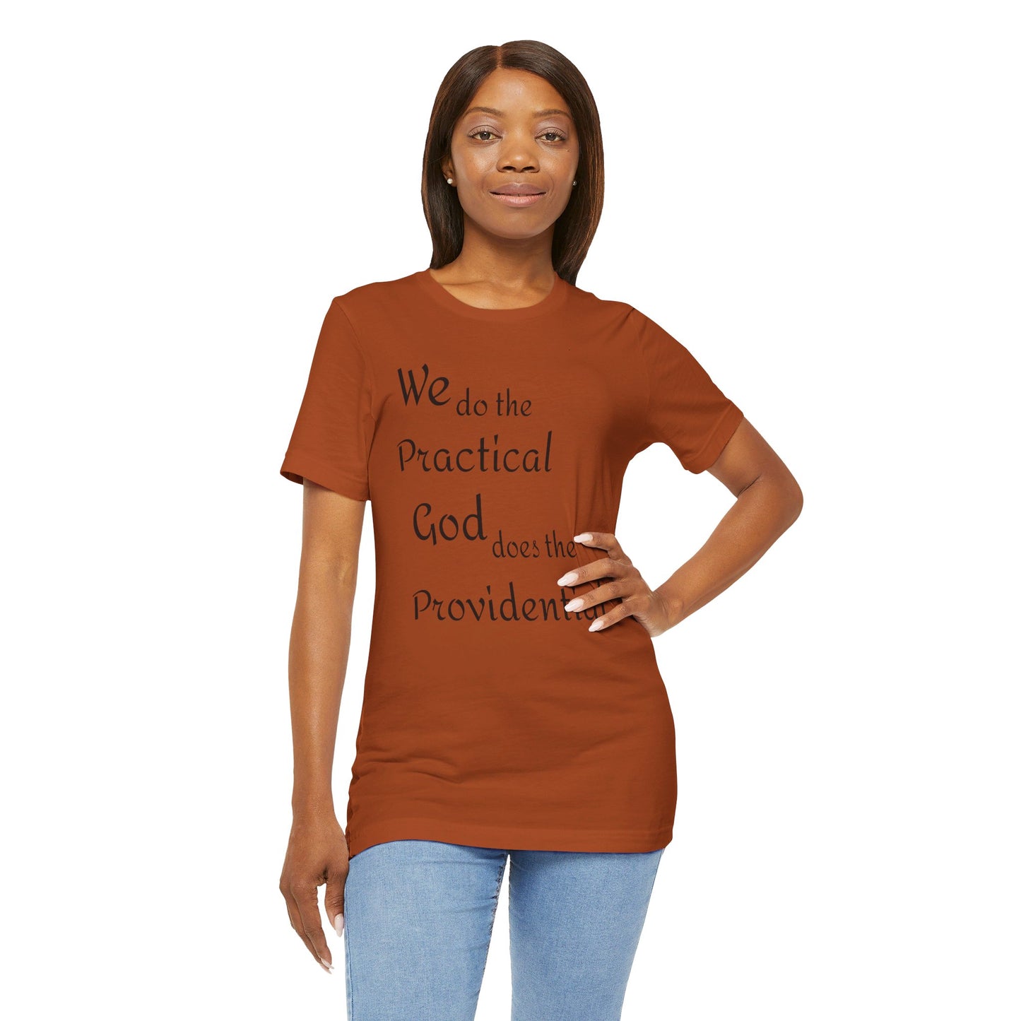 Unisex Jersey Short Sleeve -Practical/Providential