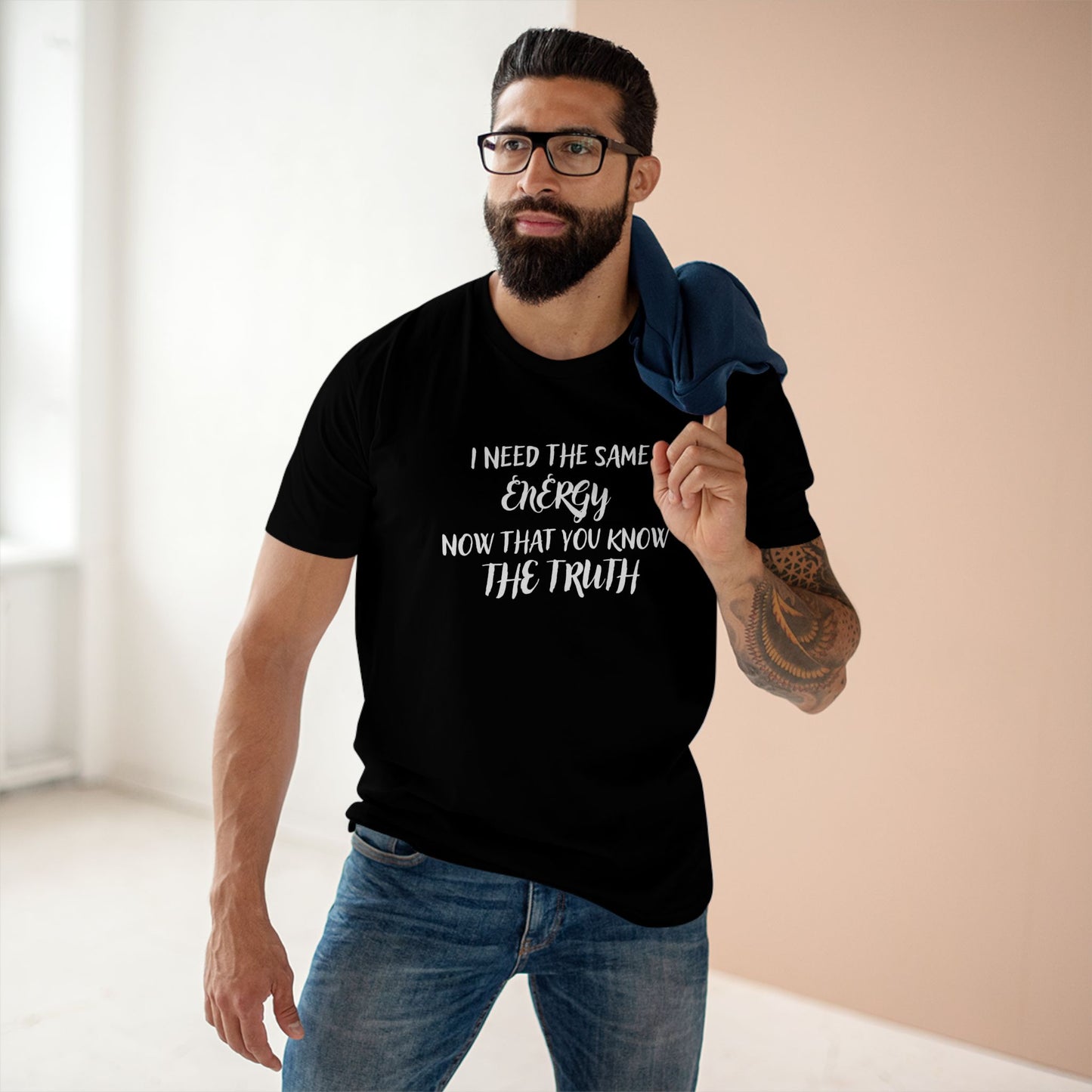 Men's Staple Short Sleeve-I NEED THE SAME ENERGY
