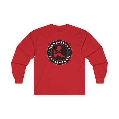 Unisex Ultra Cotton Long Sleeve-Logo & QR Code