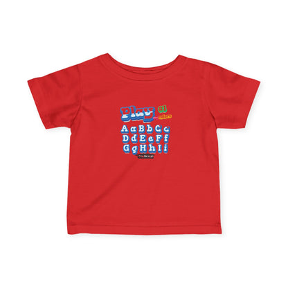 Playful Infant Jersey Tee - Cute Baby Shirt, Kids Fashion, Toddler Gift, Birthday Outfit, Playtime Clothing