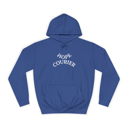 AI MODEL Size Up-Unisex College Hoodie-HOPE COURIER