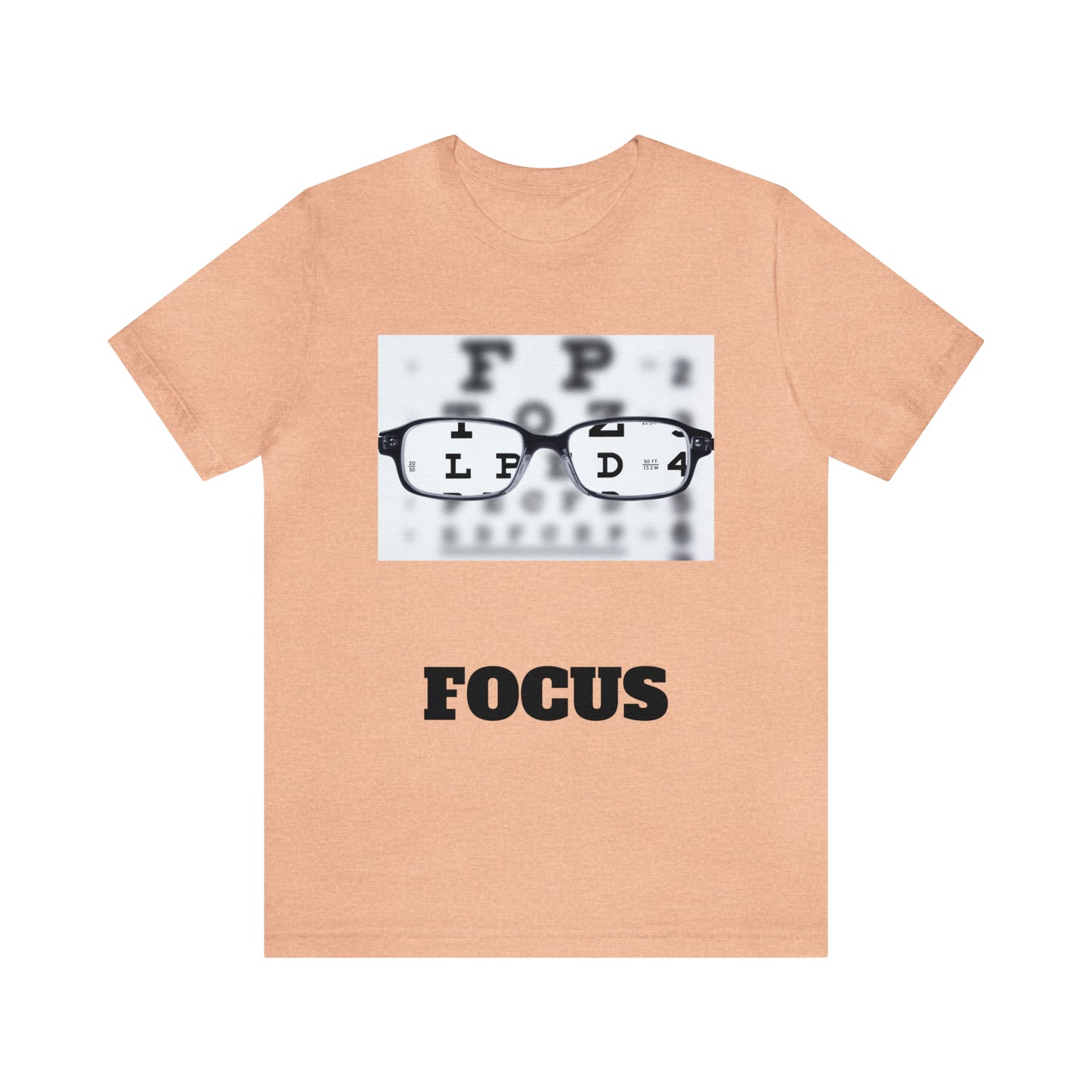 Unisex Jersey Short Sleeve Tee-FOCUS