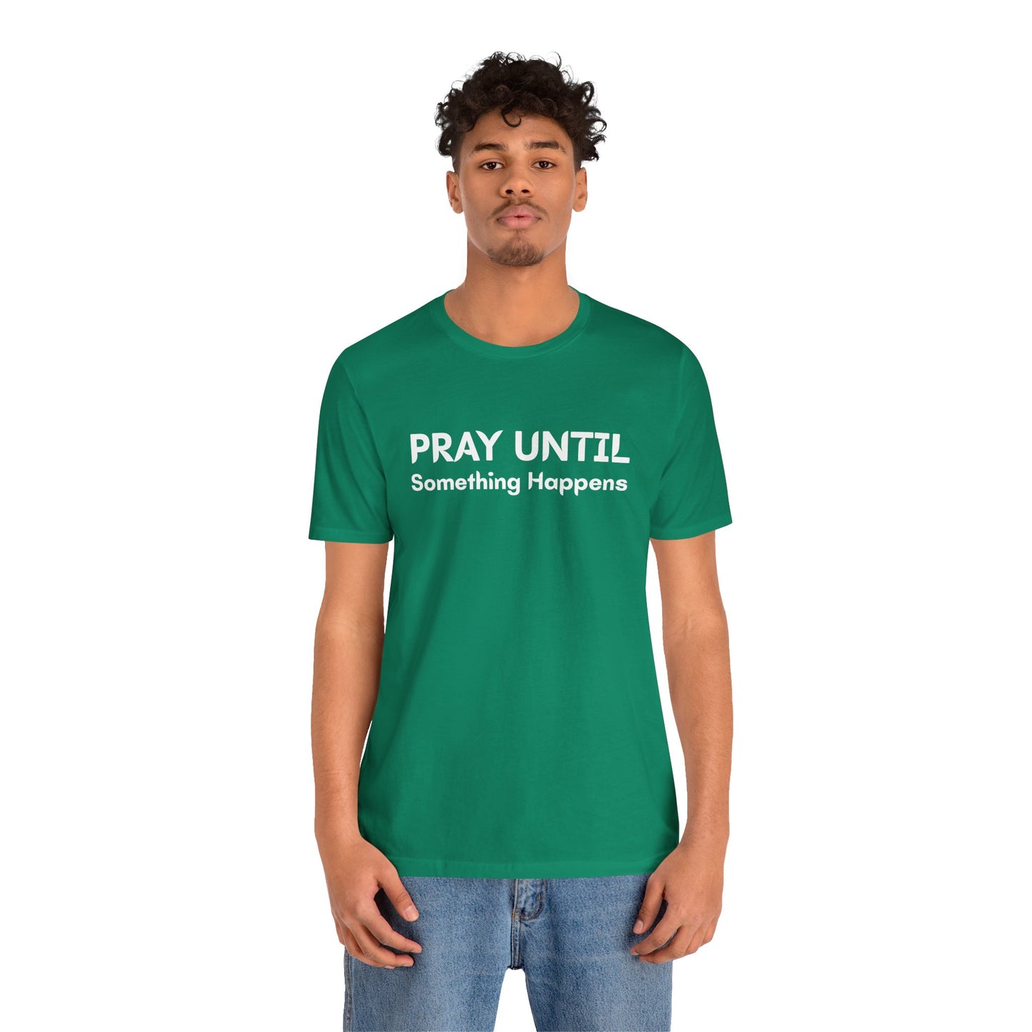 Unisex Jersey Short Sleeve-PUSH PRAY