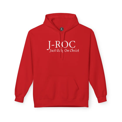 Unisex Midweight Softstyle Fleece Hoodie-Just Rely On Christ "J-ROC"