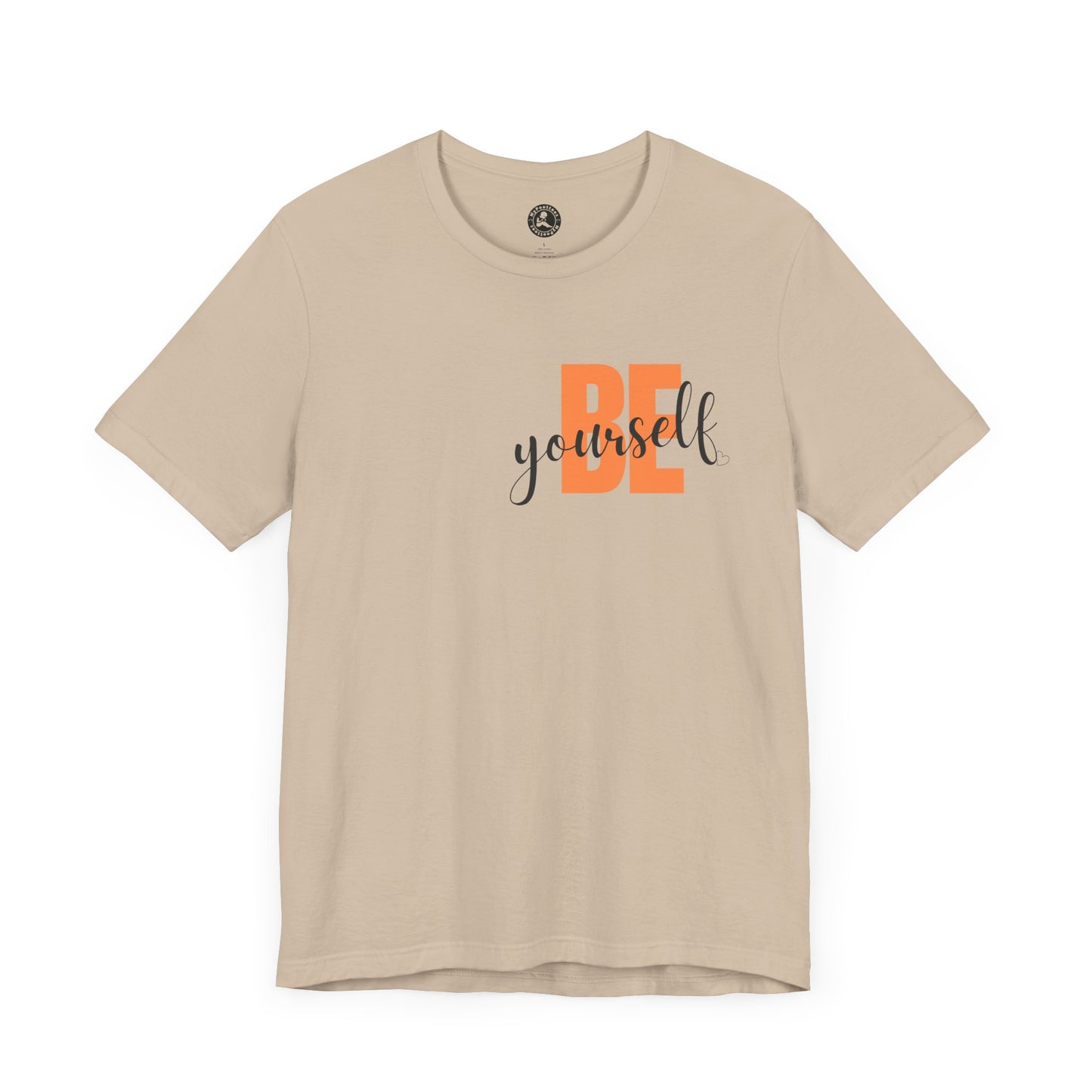 Be Yourself Unisex Jersey Tee - Inspirational Graphic Short Sleeve Shirt