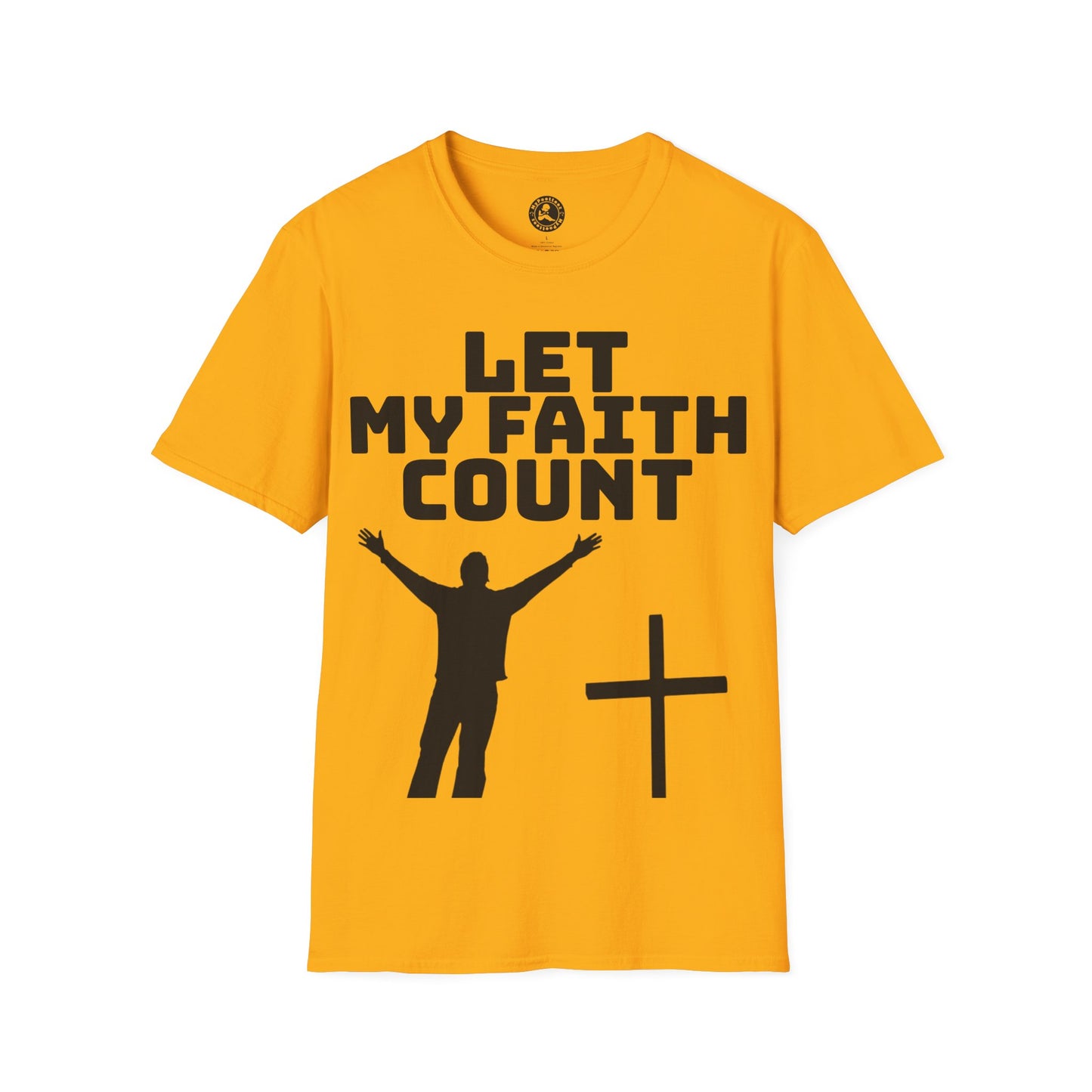 Unisex Softstyle Short Sleeve-Let My Faith Count