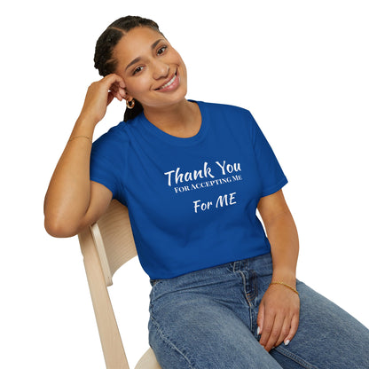 Unisex Softstyle-Accepting Me!