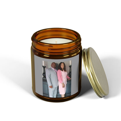 Scented Candles, Coconut Apricot Wax (4oz, 9oz)-COVIN'S CANDLES