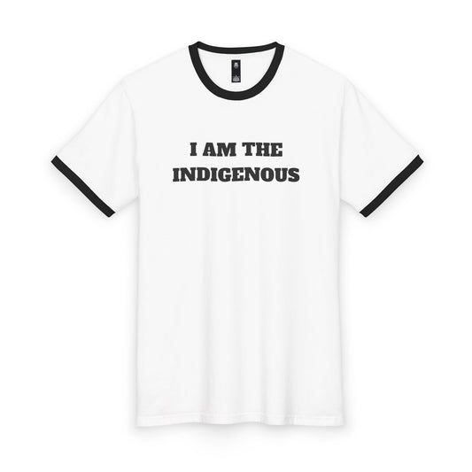 Men's Customizable Ringer Tee - Personalized Style for Casual Wear-THE INDIGENOUS 1