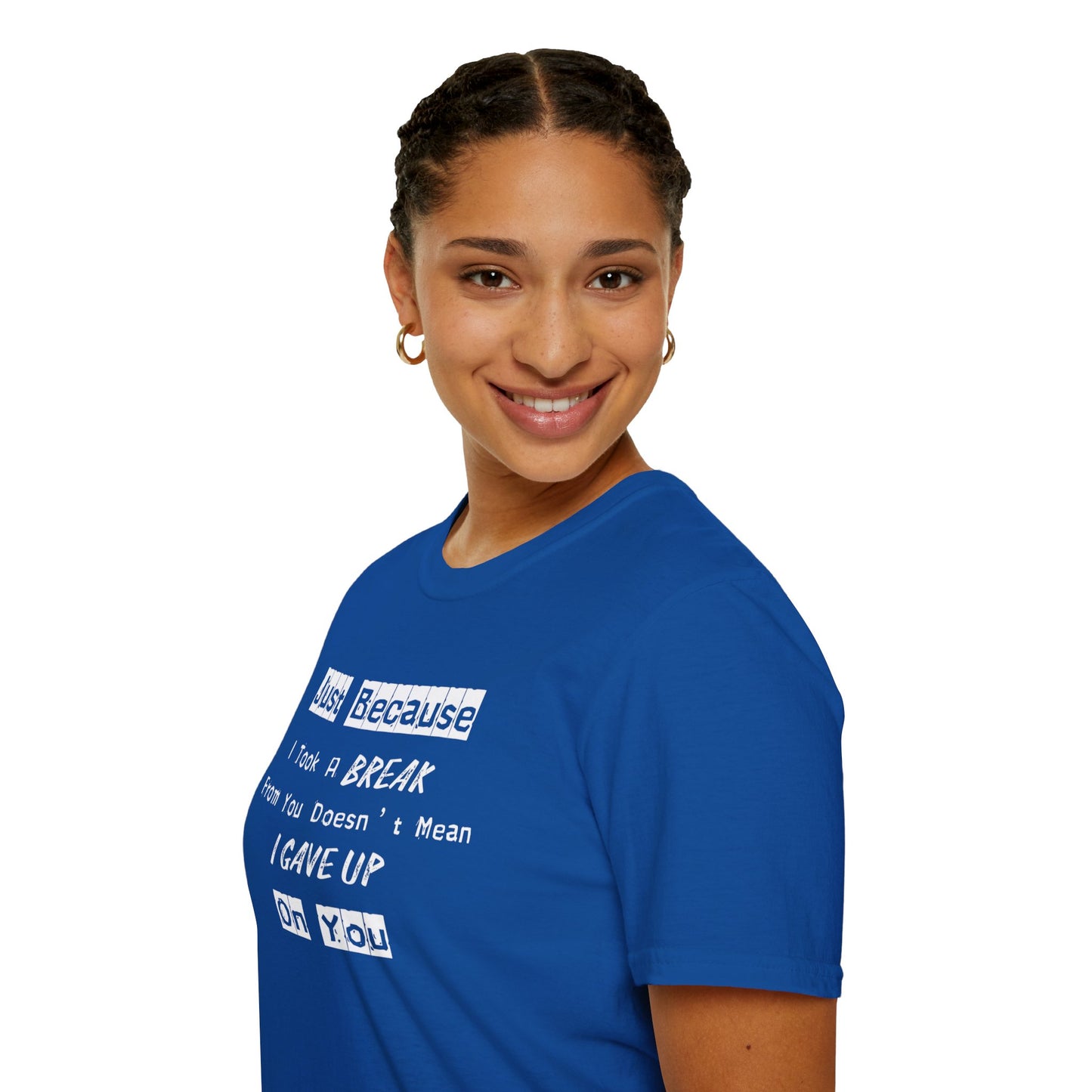 Unisex Softstyle T-Shirt-Took A Break