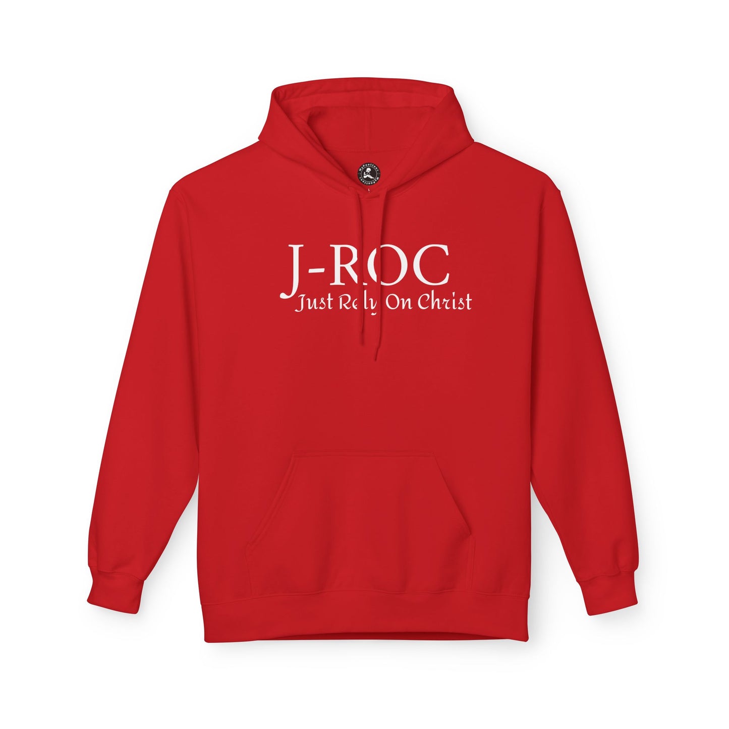 Unisex Midweight Softstyle Fleece Hoodie-Just Rely On Christ "J-ROC"