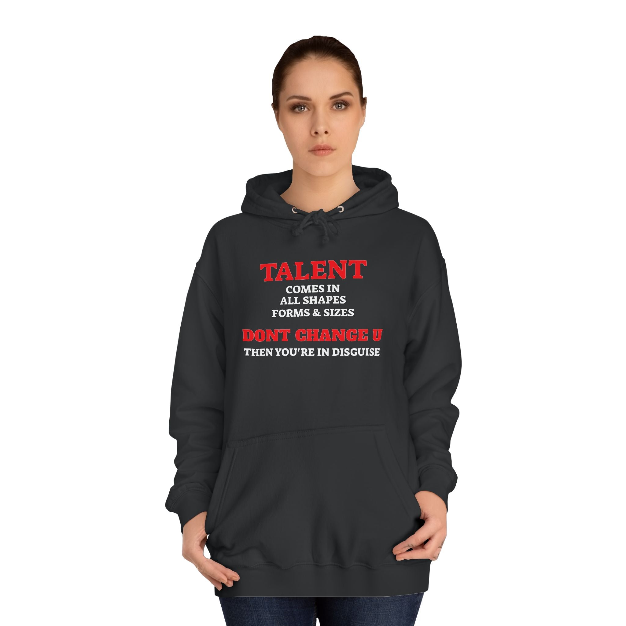 Unisex College Hoodie-Talent