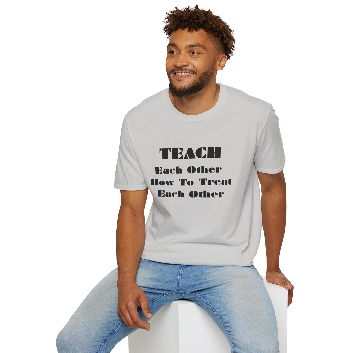 Unisex Softstyle T-Shirt-Teach Each Other