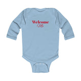 Infant Long Sleeve Bodysuit-Welcome Me