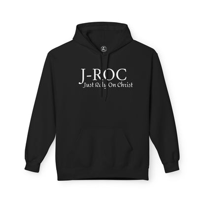 Unisex Midweight Softstyle Fleece Hoodie-Just Rely On Christ "J-ROC"