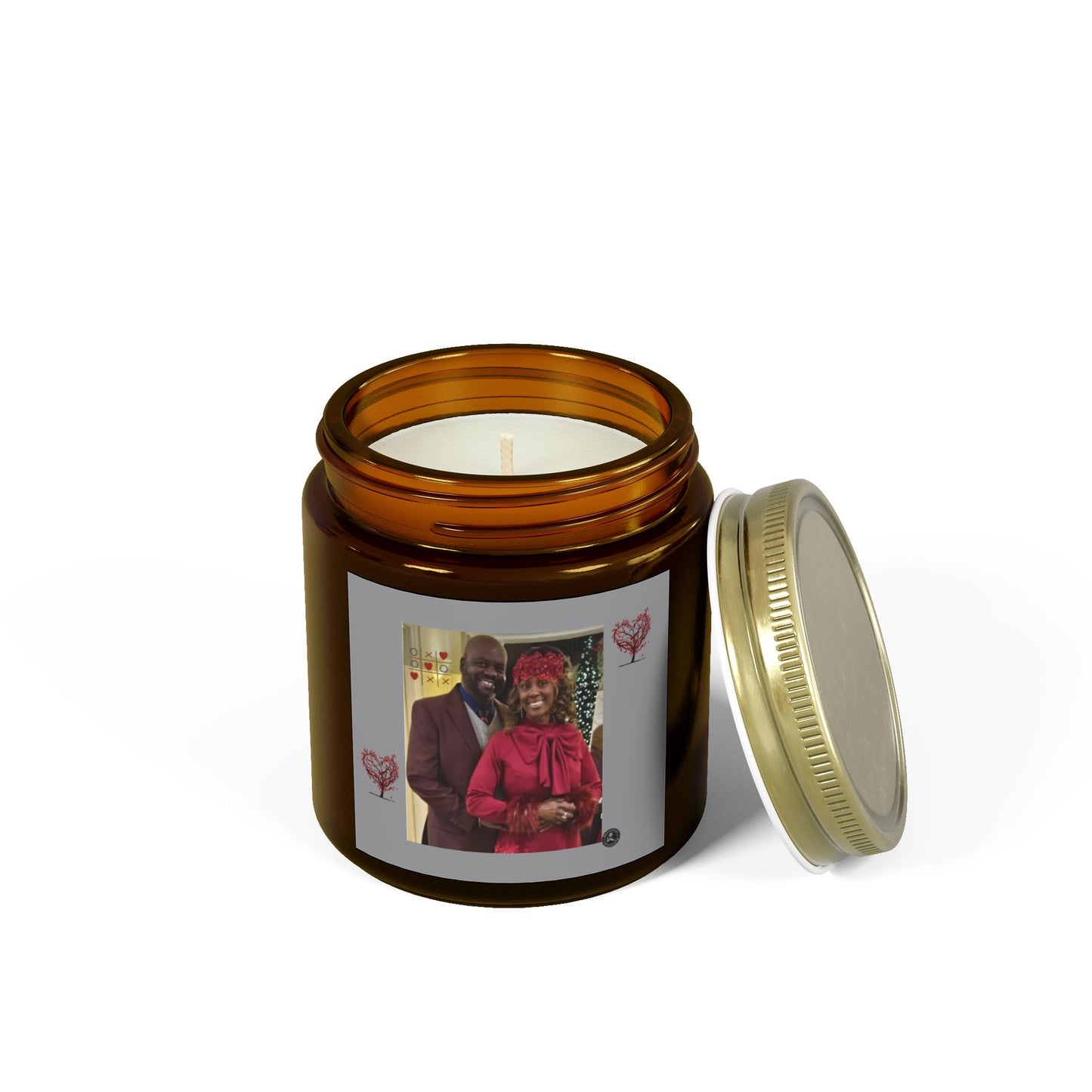 Scented Candles, Coconut Apricot Wax (4oz, 9oz)-CLEMON CANDLE