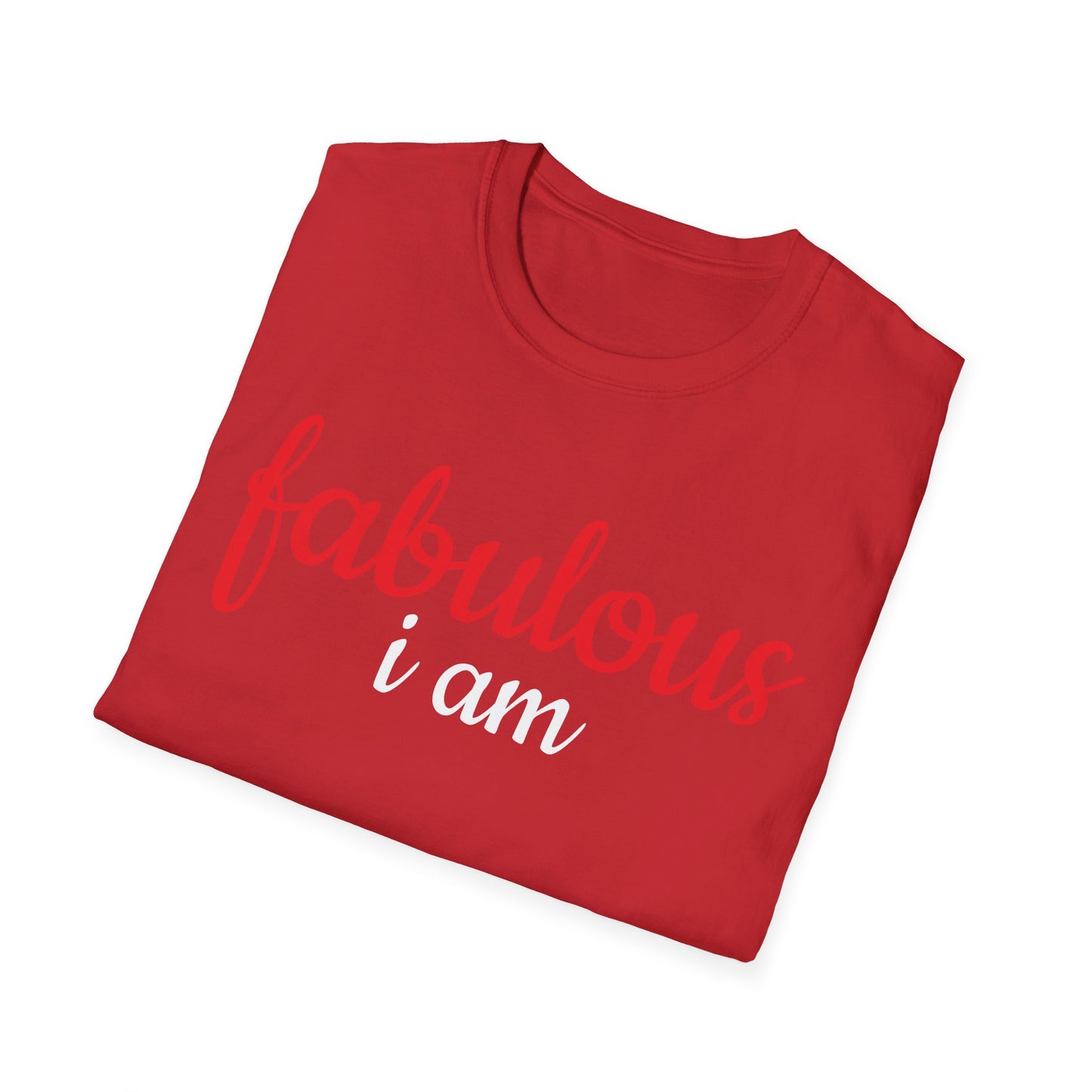 Unisex Softstyle Short Sleeve-fabulous i am