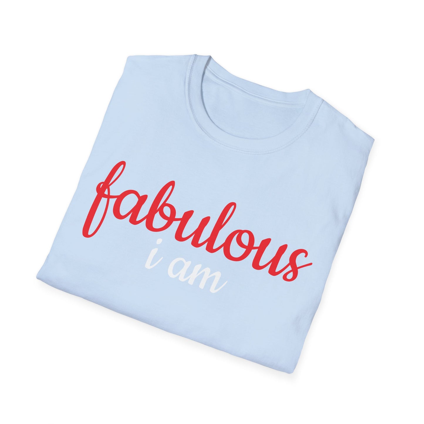 Unisex Softstyle Short Sleeve-fabulous i am