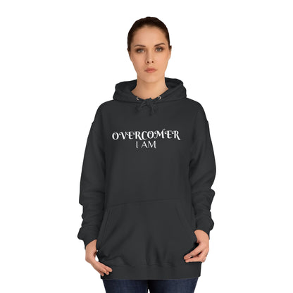 Unisex College Hoodie-OVERCOMER
