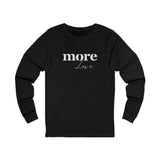 Unisex Jersey Long Sleeve-more Love