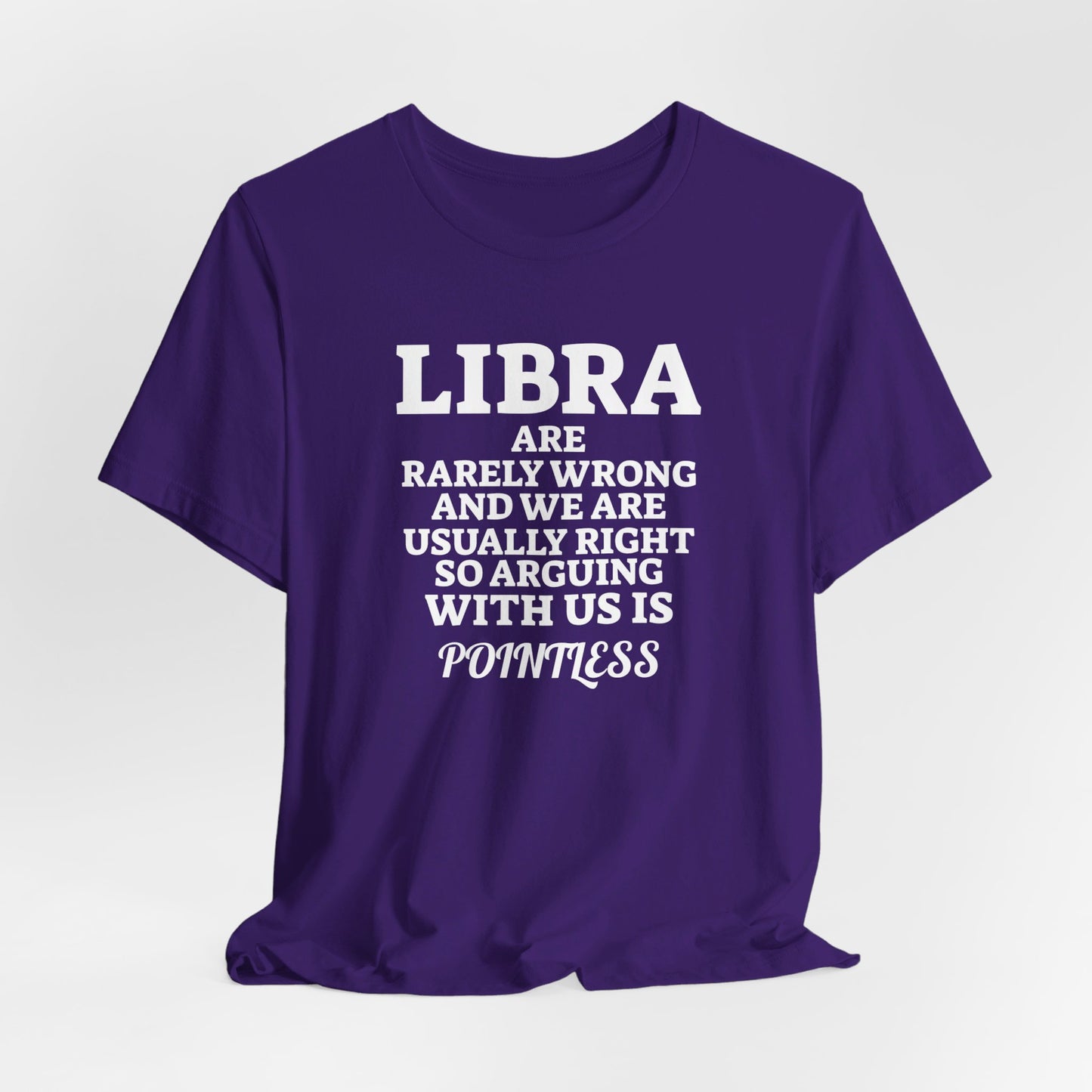 Unisex Jersey Short Sleeve Zodiac-Libra