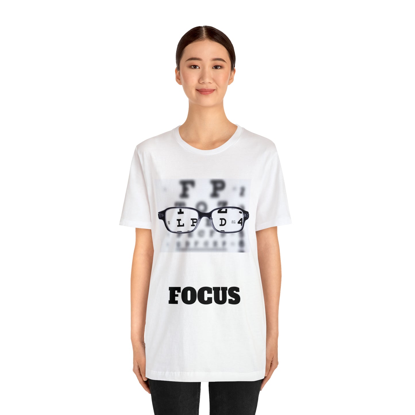 Unisex Jersey Short Sleeve Tee-FOCUS